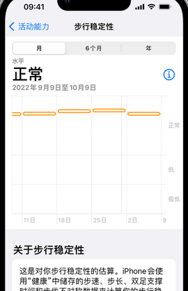 屯城镇iPhone手机维修如何在iPhone开启'步行稳定性通知'