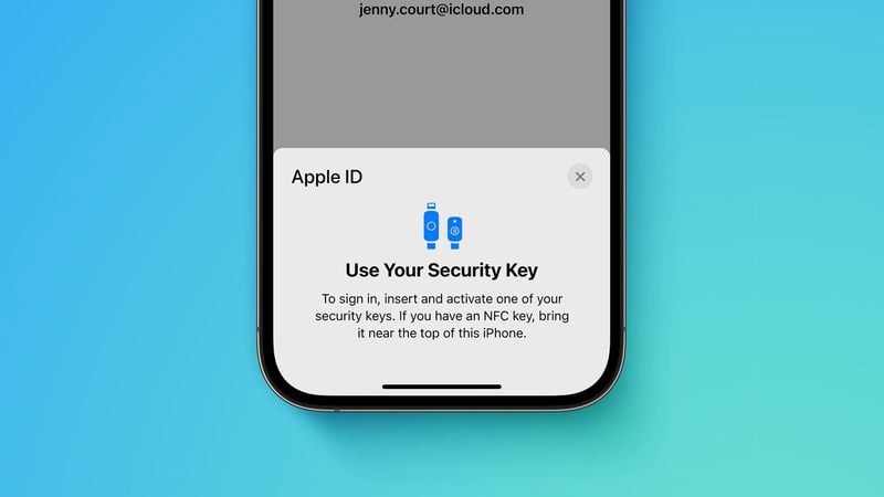 屯城镇苹果手机维修分享iOS 16.3 新增的 Apple ID 的安全密钥有什么功能 