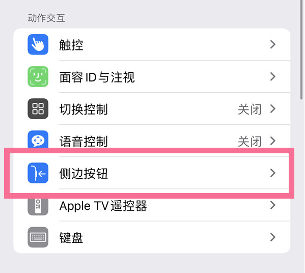 屯城镇苹果14维修店分享iPhone14 Plus侧键双击下载功能关闭方法 